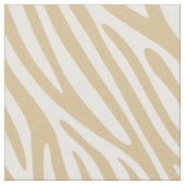 Tissu Zèbre neutre blond (Fermer)