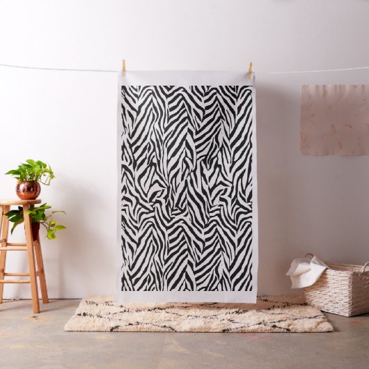 Tissu Zèbre noir et blanc (In Situ)