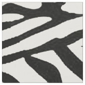 Tissu Zèbre noir et blanc (Fermer)