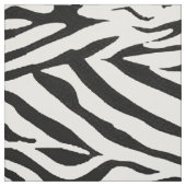 Tissu Zèbre noir et blanc (Échantillon)
