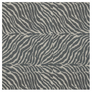 Tissu Zèbre noir et blanc rayé design