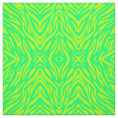Tissu Zèbre vert Abstrait (Échantillon)