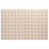 Tissu Zig-Zag Ou Motif Chevron Coloré (Yard)