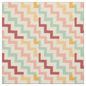 Tissu Zig-Zag Ou Motif Chevron Coloré (Échantillon)