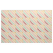 Tissu Zig-Zag Ou Motif Chevron Coloré (Fat Quarter)