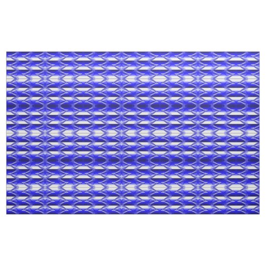 Tissu Zigzag bleu (Fat Quarter)