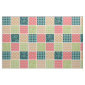 Tissu Zigzag, Chevron, En vichy, Pois, Patchwork (Fat Quarter)