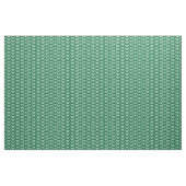Tissu Zigzag floral vert (Fat Quarter)