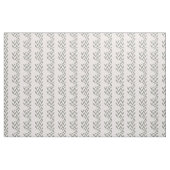 Tissu ZigZag géométrique rose et argent (Yard)