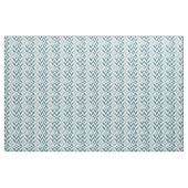 Tissu ZigZag géométrique vert turquoise à deux tons (Yard)