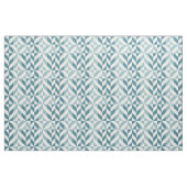 Tissu ZigZag géométrique vert turquoise à deux tons (Fat Quarter)