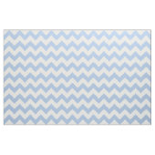 Tissu Zigzag horizontal de bleus layette et de blanc (Fat Quarter)