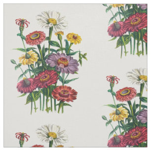 Tissu Zinnias