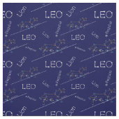 Tissu Zodiac Constellation Leo (Échantillon)