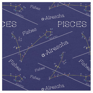 Tissu Zodiaque Pisces