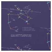 Tissu Zodiaque Sagittarius (Fermer)