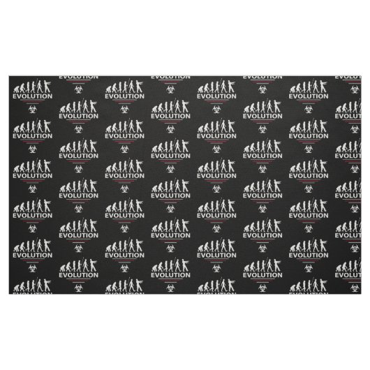 Tissu Zombie de l'évolution (Fat Quarter)