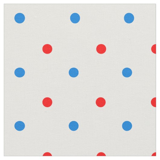 Tissu Zones rouges et bleues (Fermer)