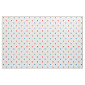Tissu Zones rouges et bleues (Fat Quarter)