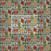 Tissu zoryana haze (Carreau)