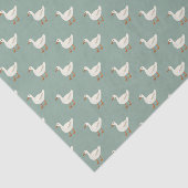 Tissue Paper (25cm x 38cm) - Cute Ducks Pattern Tissuepapier (Detail)