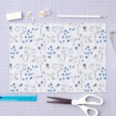 Tissue Paper (25cm x 38cm) - Winter Pattern Tissuepapier (Craft)