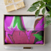 Tissue Paper Designer Paarse kunst Tissue Paper Tissuepapier (Geschenk)