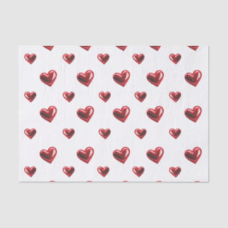 Tissue Paper Hearts Tissuepapier