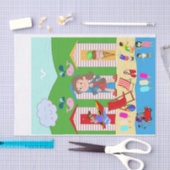 Tissue Paper Ice Cream Beach Fun Tissuepapier (Craft)