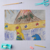 Tissue Paper Mermaid Island Tissuepapier (Craft)