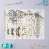 Tissue Paper over het gelijkmatig ontkoppelen van  Tissuepapier (Craft)