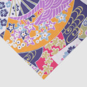 Tissue Paper over Japanse traditionele geisha-vent Tissuepapier (Detail)