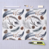 Tissue Paper Rustic Woodland Winter Boho Tissuepapier (Craft)