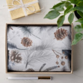 Tissue Paper Rustic Woodland Winter Boho Tissuepapier (Geschenk)