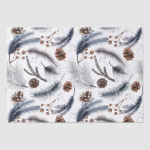 Tissue Paper Rustic Woodland Winter Boho Tissuepapier