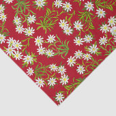 Tissue paper Swiss Edelweiss Alpine Flowers Tissuepapier (Detail)