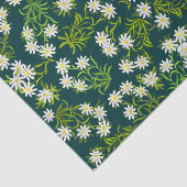 Tissue paper Swiss Edelweiss Mountain Flowers Tissuepapier (Detail)