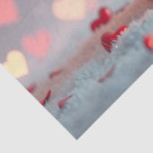 Tissue Paper Teddy with a Heart  Tissuepapier (Detail)