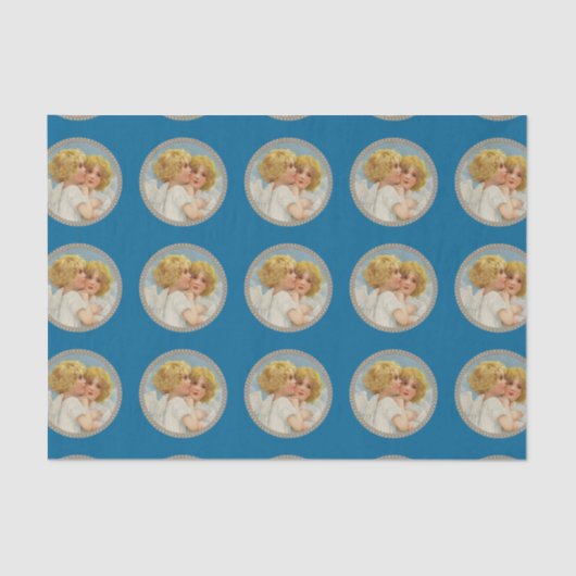 Tissue Paper Twin Angels Tissuepapier (Voorkant)