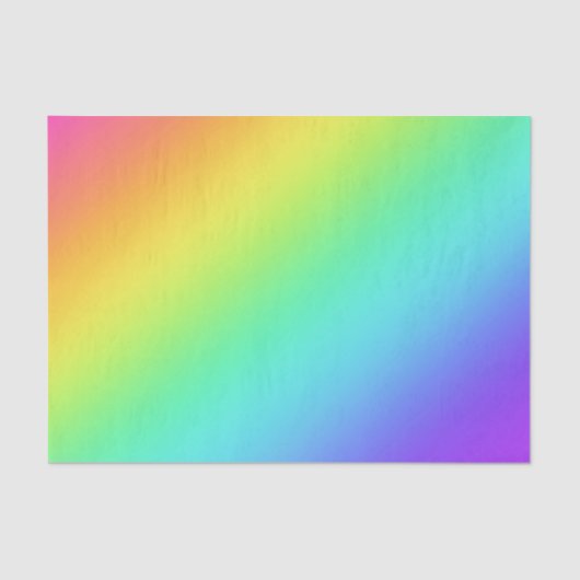Tissue paper voor helderregenbooggradiënt tissuepapier (Voorkant)