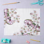 Tissue Paper  White Orchid Flowers Tissuepapier (Craft)