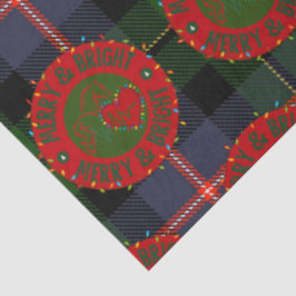 Tissue Paper with Merry & Bright Design Tissuepapier