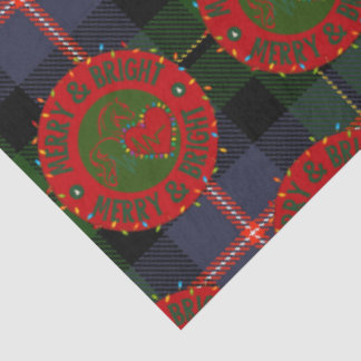 Tissue Paper with Merry & Bright Design Tissuepapier