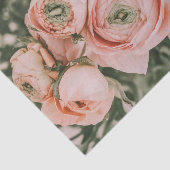 TISSUE PAPIER : BLOEMEN : PIJONROZES (Detail)