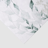 Tissue Papier | Groene botanische grijze Jade (Detail)