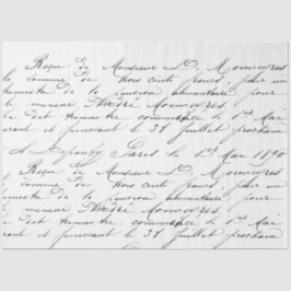 Tissue van de deduplicatie van Script Love Tissuepapier