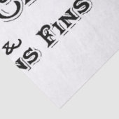 Tissue voor Franse signalisatie Tissuepapier (Detail)