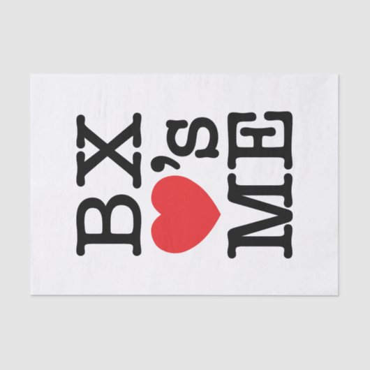 ❤ TISSUEPAPIER (Voorkant)