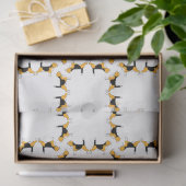 Tissuepapier Beagle honden (Geschenk)