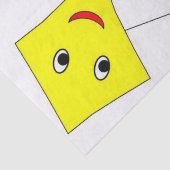 tissuepapier gele vlieger (Detail)